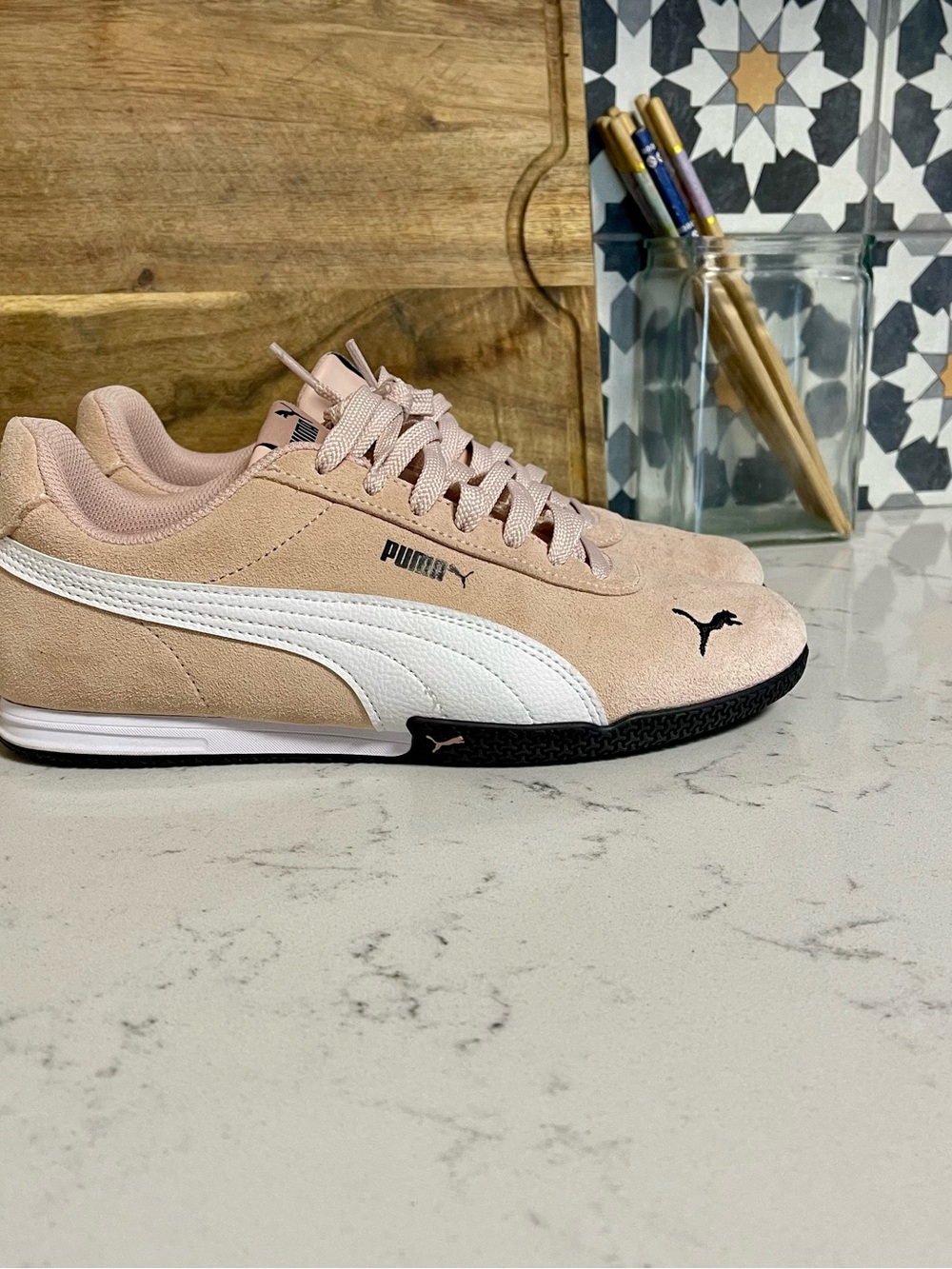 Puma Speedcat Ballet Pink Suede Sneakers Trainers 8 Balletcore Moto Sporty
